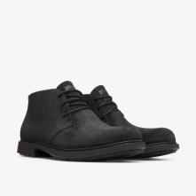 Camper Neuman Formal Shoes Black - Mens Singapore OCYDIE-423